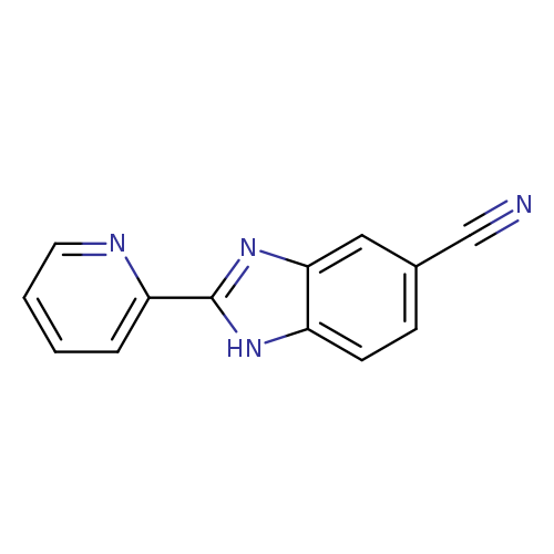 2-(pyridin-2-yl)-1H-1,3-benzodiazole-5-carbonitrile