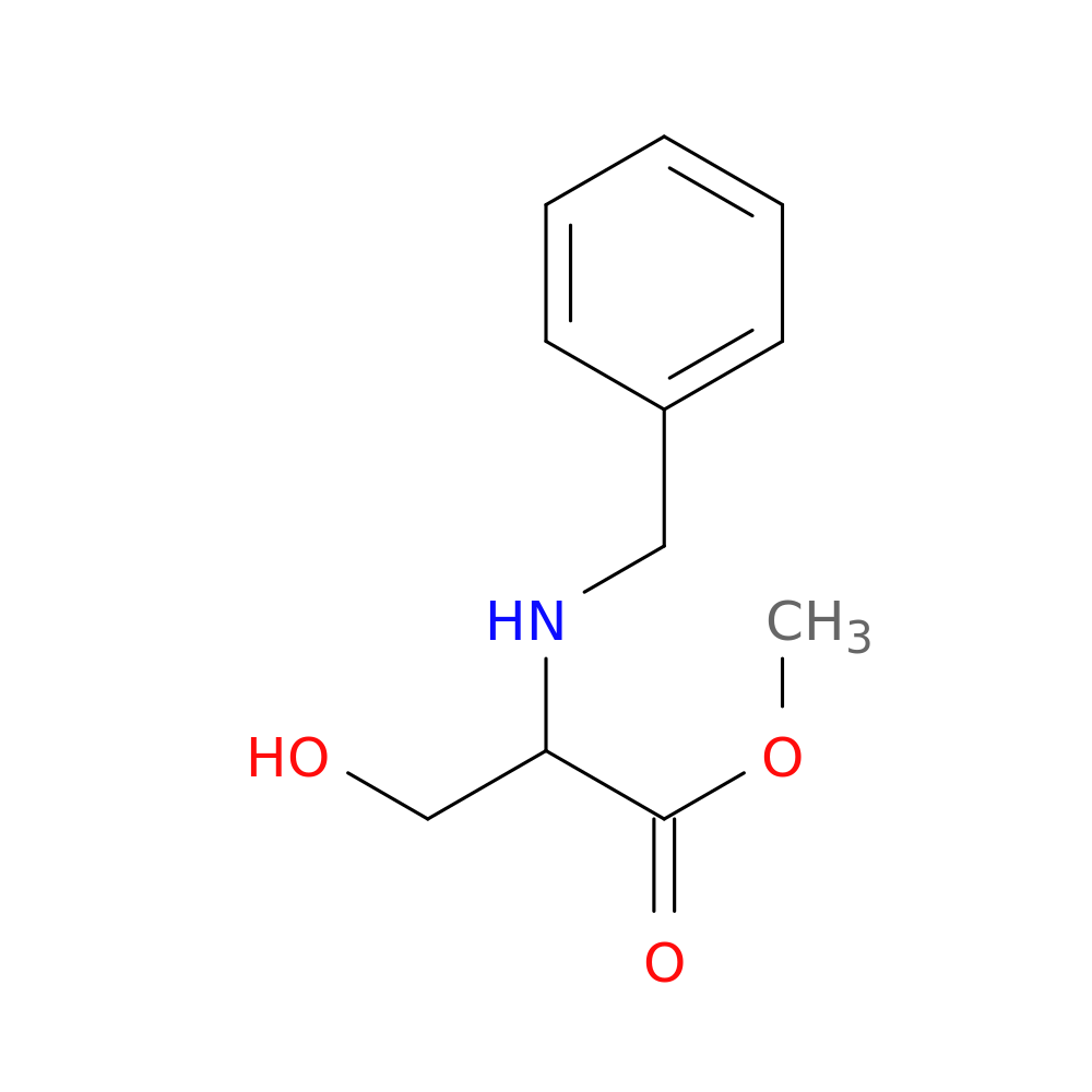 Methyl 2-(benzylamino)-3-hydroxypropanoate