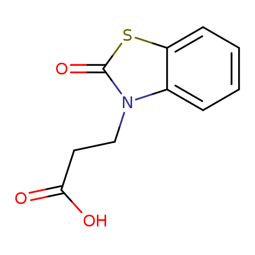 3(2H)-Benzothiazolepropanoicacid, 2-oxo-
