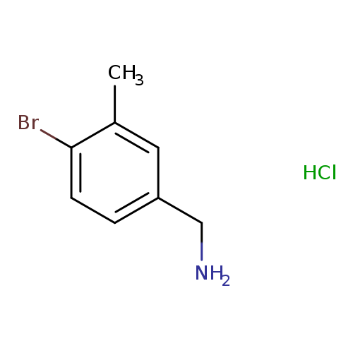 (4-Bromo-3-methylphenyl)methanamine hydrochloride