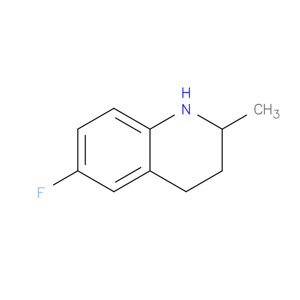 Quinoline, 6-fluoro-1,2,3,4-tetrahydro-2-methyl-