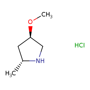 (2R,4R)-4-methoxy-2-methyl-pyrrolidine;hydrochloride