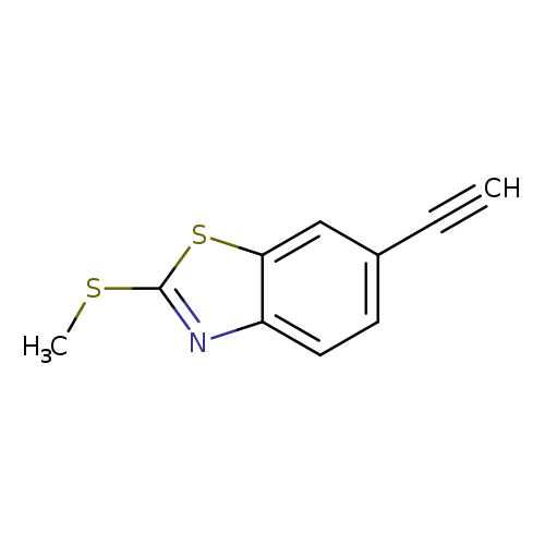 6-ethynyl-2-(methylsulfanyl)-1,3-benzothiazole