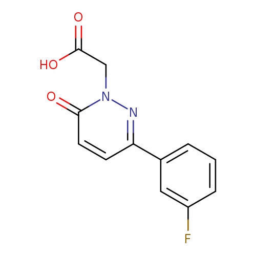 [3-(3-Fluoro-phenyl)-6-oxo-6H-pyridazin-1-yl]-acetic acid