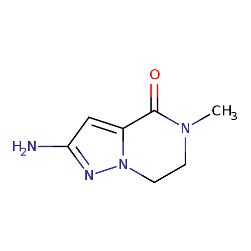 2-Amino-5-methyl-6,7-dihydropyrazolo[1,5-a]pyrazin-4(5h)-one