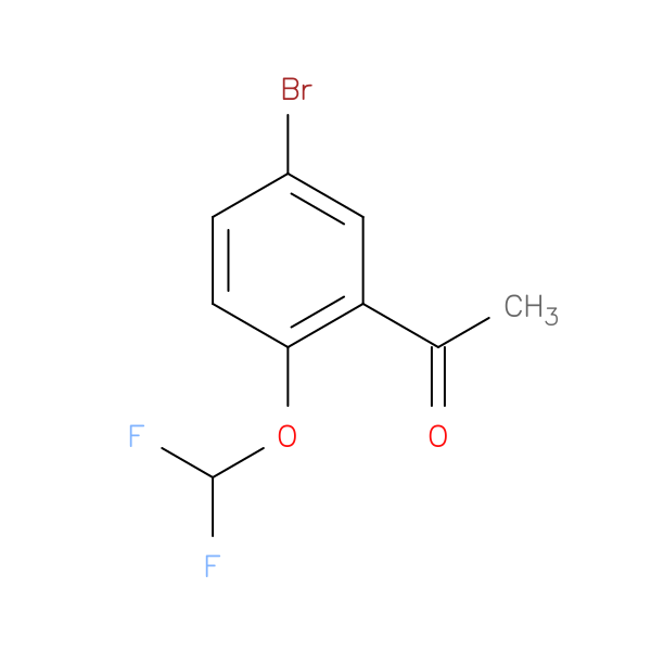1-(5-Bromo-2-(difluoromethoxy)phenyl)ethan-1-one