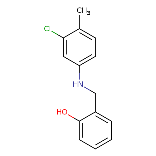 2-{[(3-chloro-4-methylphenyl)amino]methyl}phenol