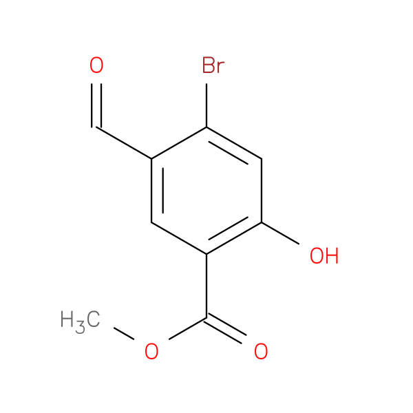 methyl 4-bromo-5-formyl-2-hydroxybenzoate