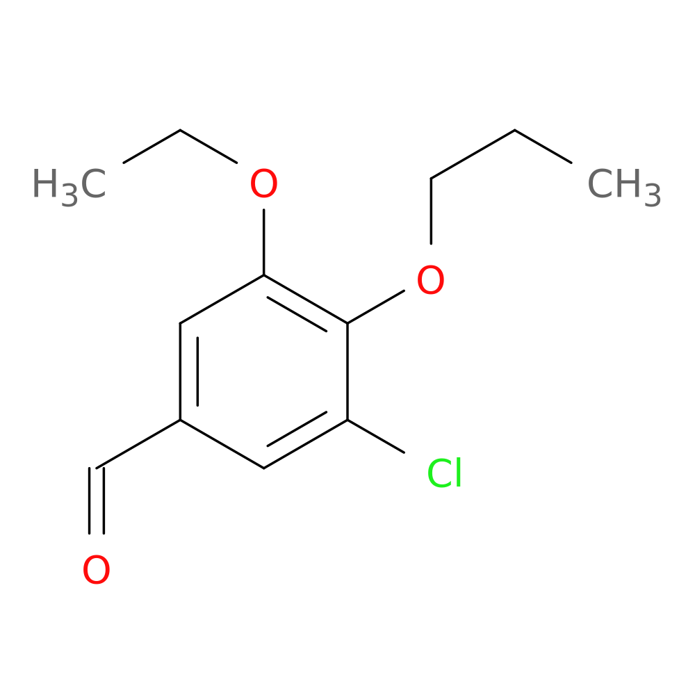 3-Chloro-5-ethoxy-4-propoxybenzaldehyde