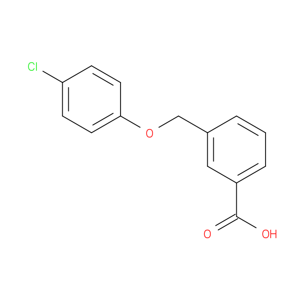 3-[(4-chlorophenoxy)methyl]benzoic acid