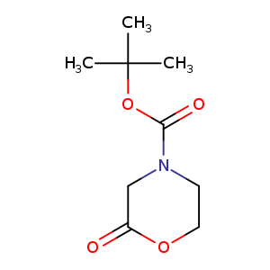 4-Morpholinecarboxylic acid, 2-oxo-, 1,1-dimethylethyl ester