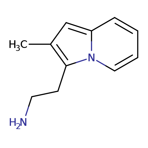 2-(2-METHYLINDOLIZIN-3-YL)ETHAN-1-AMINE