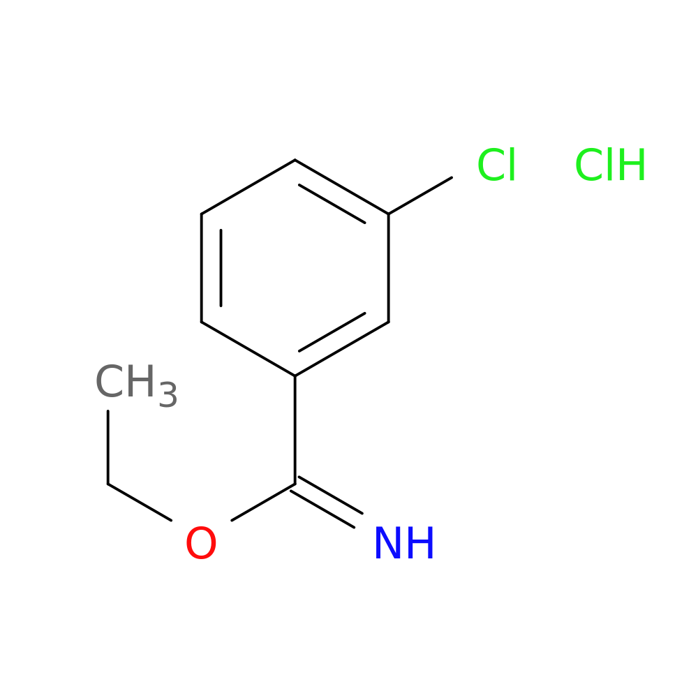 Ethyl 3-chlorobenzimidate hydrochloride