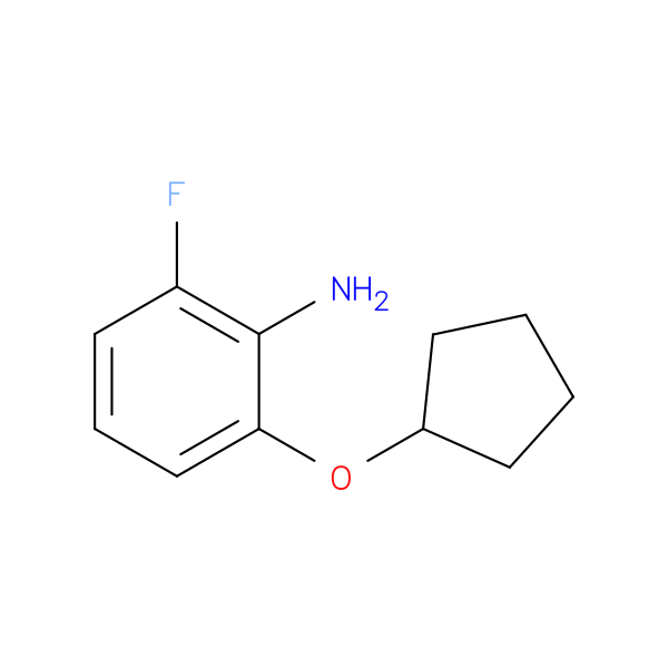 2-(Cyclopentyloxy)-6-fluoroaniline
