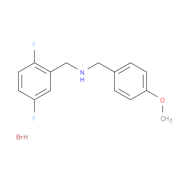 (2,5-difluorobenzyl)(4-methoxybenzyl)amine hydrobromide