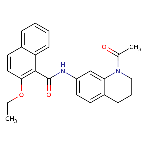 N-(1-acetyl-1,2,3,4-tetrahydroquinolin-7-yl)-2-ethoxynaphthalene-1-carboxamide