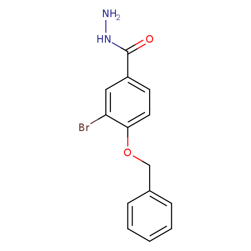 4-Benzyloxy-3-bromo-benzoic acid hydrazide