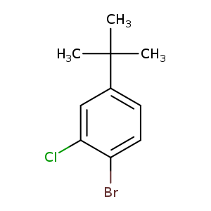 Benzene, 1-bromo-2-chloro-4-(1,1-dimethylethyl)-