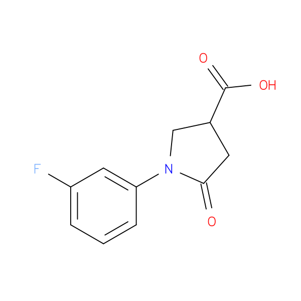 1-(3-Fluorophenyl)-5-Oxopyrrolidine-3-Carboxylic Acid