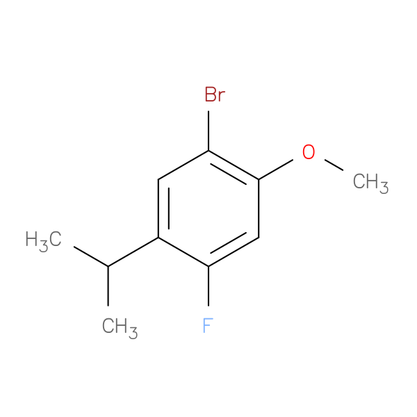 1-Bromo-4-fluoro-5-isopropyl-2-methoxybenzene
