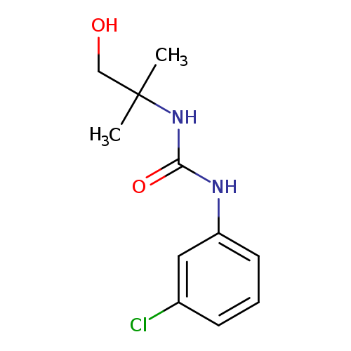N-(3-Chlorophenyl)-n'-(2-hydroxy-1,1-dimethylethyl)urea