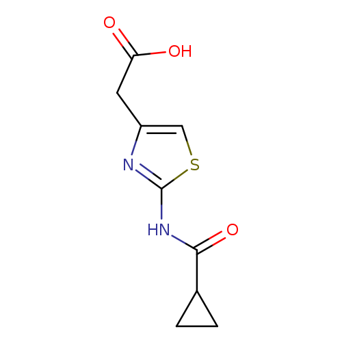 2-(2-(Cyclopropanecarboxamido)thiazol-4-yl)acetic acid