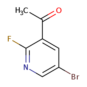 Ethanone, 1-​(5-​bromo-​2-​fluoro-​3-​pyridinyl)​-
