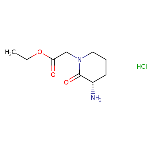 ETHYL 2-((S)-3-AMINO-2-OXOPIPERIDIN-1-YL)ACETATE HCL