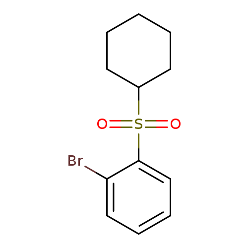 1-Bromo-2-(cyclohexanesulfonyl)benzene