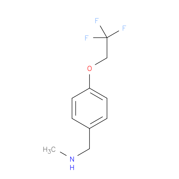methyl({[4-(2,2,2-trifluoroethoxy)phenyl]methyl})amine