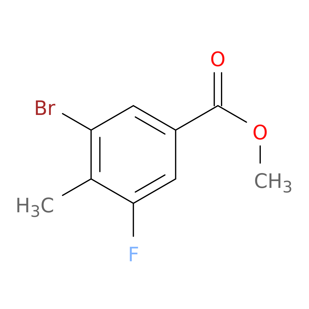 Methyl 3-bromo-5-fluoro-4-methylbenzoate