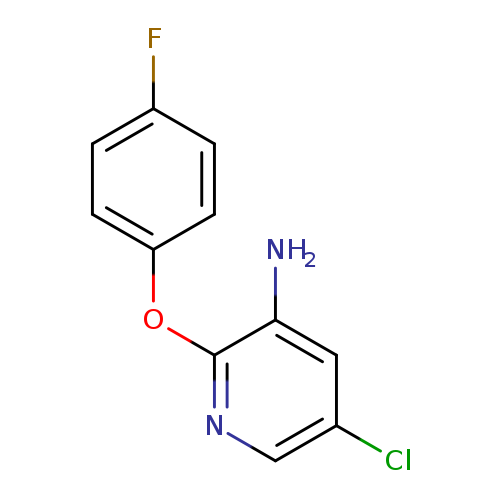 5-Chloro-2-(4-fluorophenoxy)pyridin-3-amine