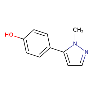 4-(1-Methyl-1h-pyrazol-5-yl)phenol