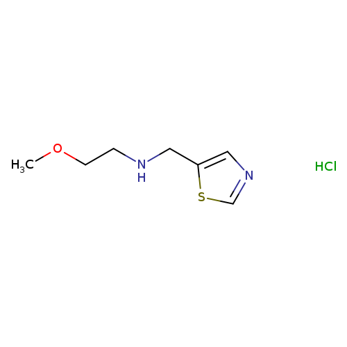(2-methoxyethyl)(1,3-thiazol-5-ylmethyl)amine hydrochloride