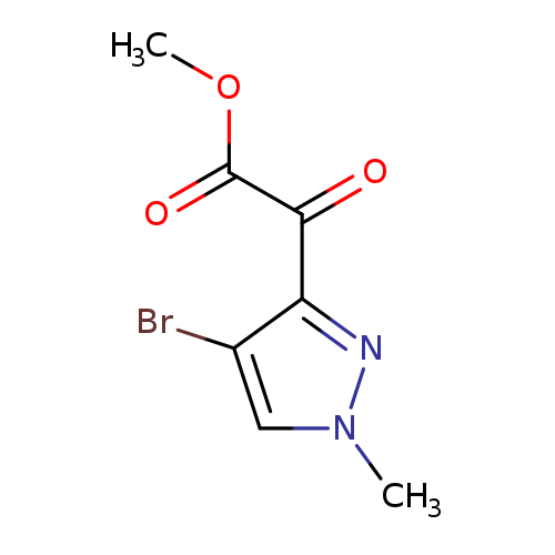 methyl2-(4-bromo-1-methyl-1H-pyrazol-3-yl)-2-oxoacetate