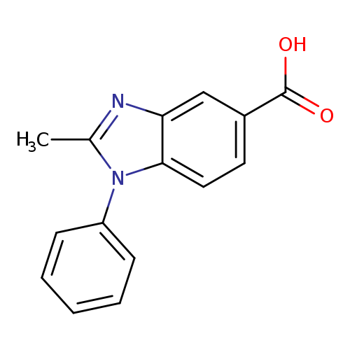 2-Methyl-1-phenyl-1H-benzoimidazole-5-carboxylic acid