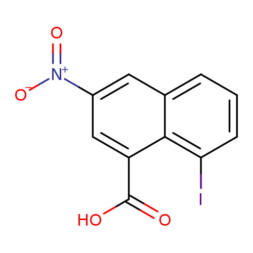 8-Iodo-3-nitro-1-naphthoic acid