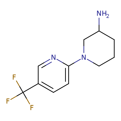 1-(5-(TRIFLUOROMETHYL)PYRIDIN-2-YL)PIPERIDIN-3-AMINE