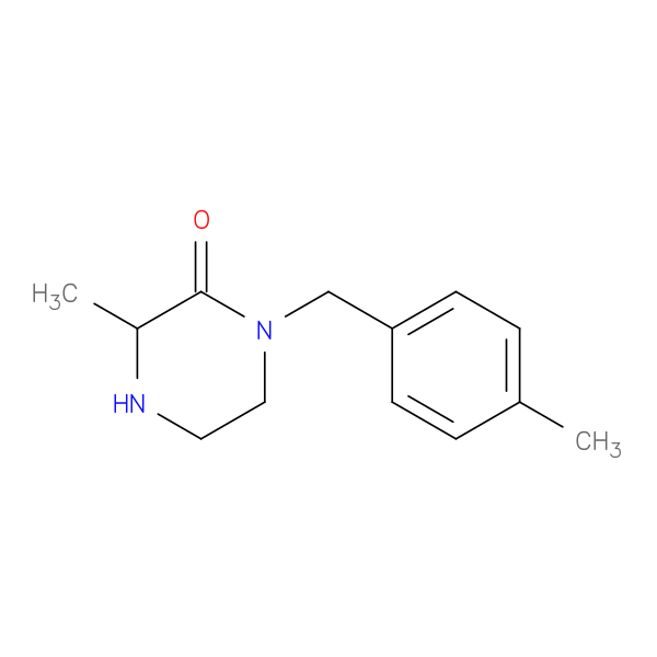 3-Methyl-1-(4-methylbenzyl)piperazin-2-one
