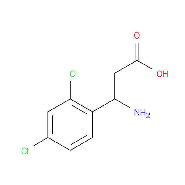 3-Amino-3-(2,4-dichlorophenyl)propanoic acid