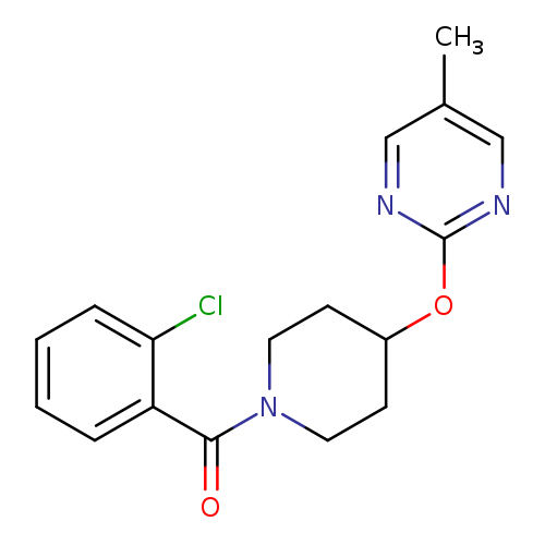 2-{[1-(2-chlorobenzoyl)piperidin-4-yl]oxy}-5-methylpyrimidine