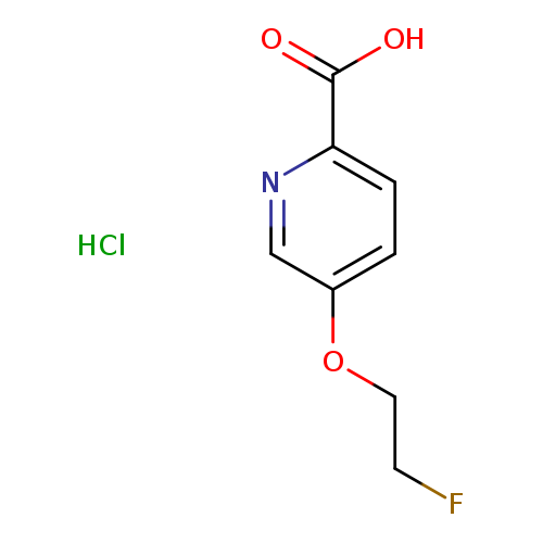 5-(2-fluoroethoxy)pyridine-2-carboxylicacidhydrochloride