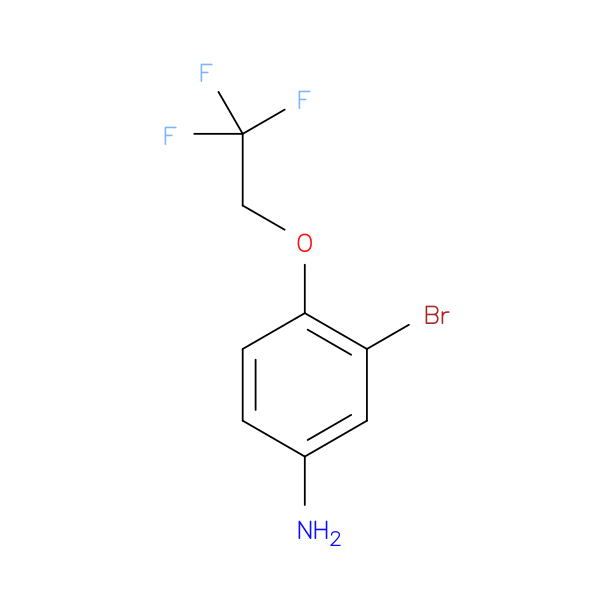3-Bromo-4-(2,2,2-trifluoroethoxy)aniline