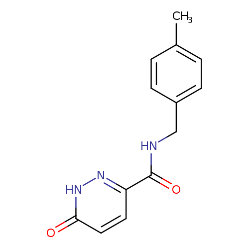 N-[(4-methylphenyl)methyl]-6-oxo-1,6-dihydropyridazine-3-carboxamide