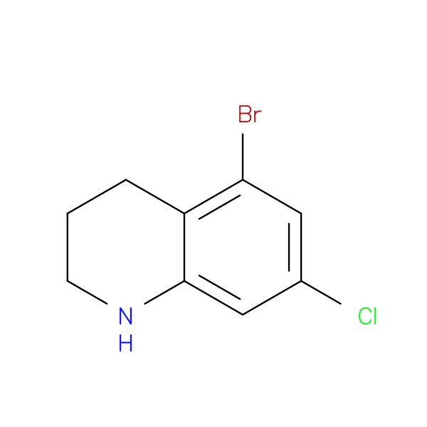 5-bromo-7-chloro-1,2,3,4-tetrahydroquinoline