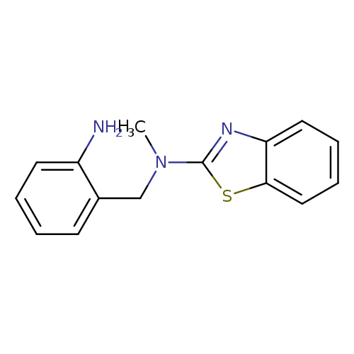 N-[(2-aminophenyl)methyl]-N-methyl-1,3-benzothiazol-2-amine