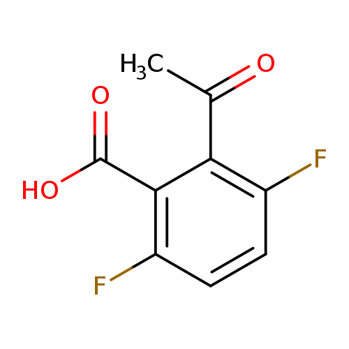 2-Acetyl-3,6-difluorobenzoic acid