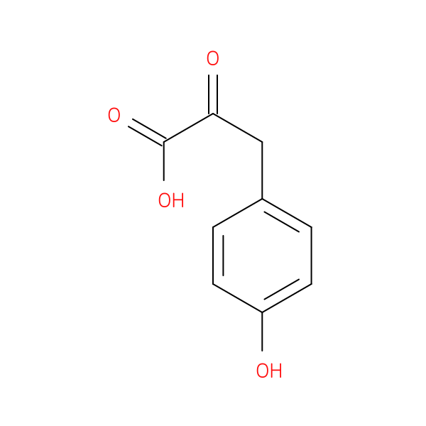 Benzenepropanoic acid, 4-​hydroxy-​α-​oxo-