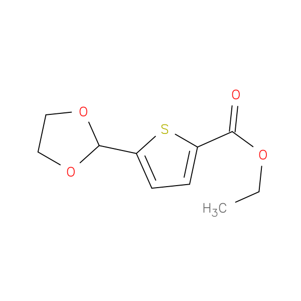 Ethyl 5-(1,3-Dioxolan-2-yl)-2-thiophenecarboxylate