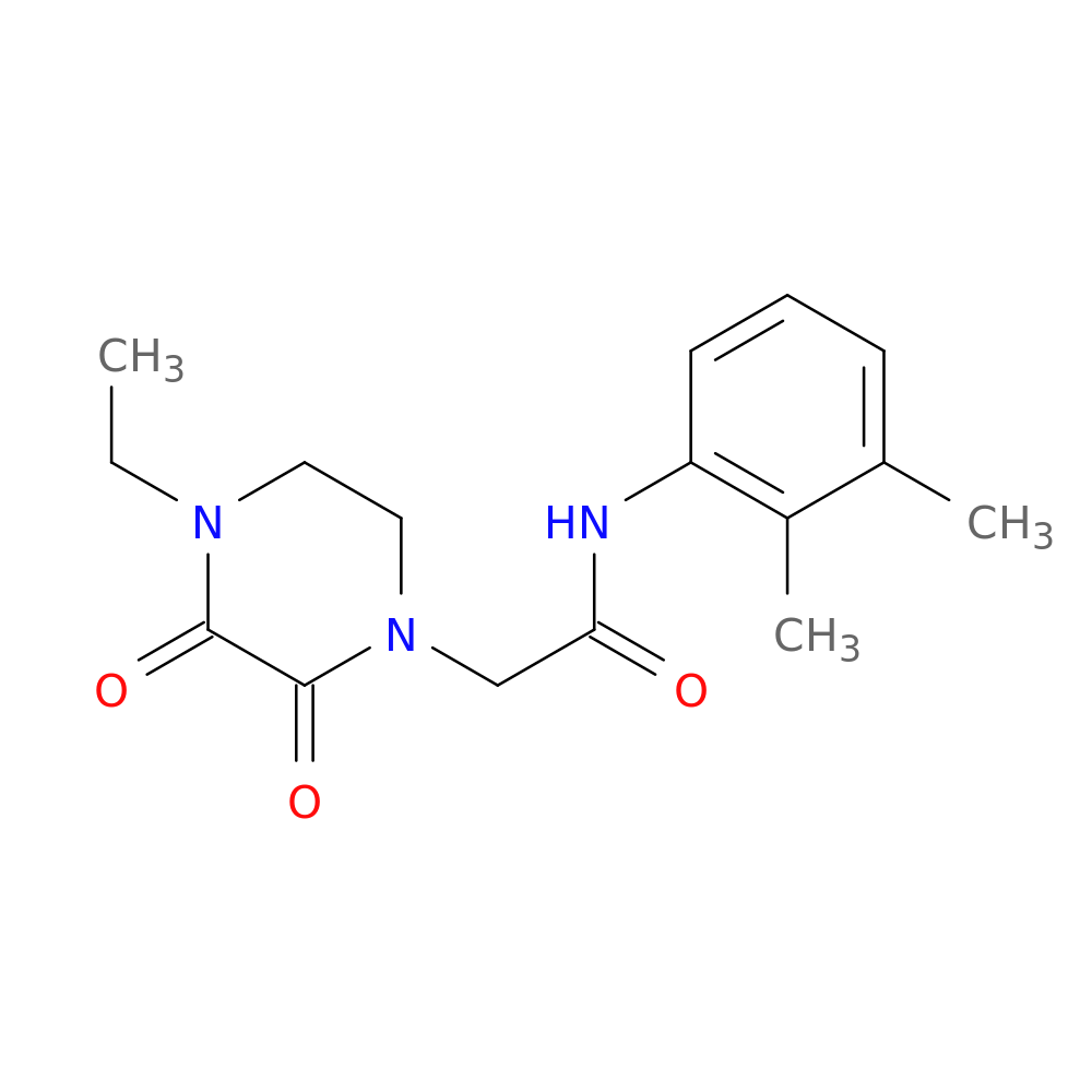 N-(2,3-dimethylphenyl)-2-(4-ethyl-2,3-dioxopiperazin-1-yl)acetamide